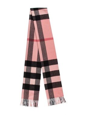 Burberry check cashmere scarf